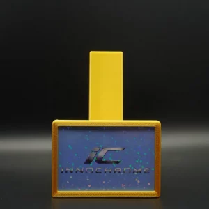 Kartenhalter Gold + 4 Design-Plättchen